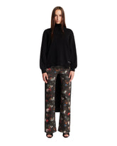 Black Asymmetric Sweater | PDP | Antonia