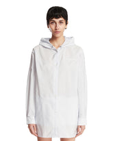 Track Jacket Con Cappuccio Bianca | PDP | Antonia