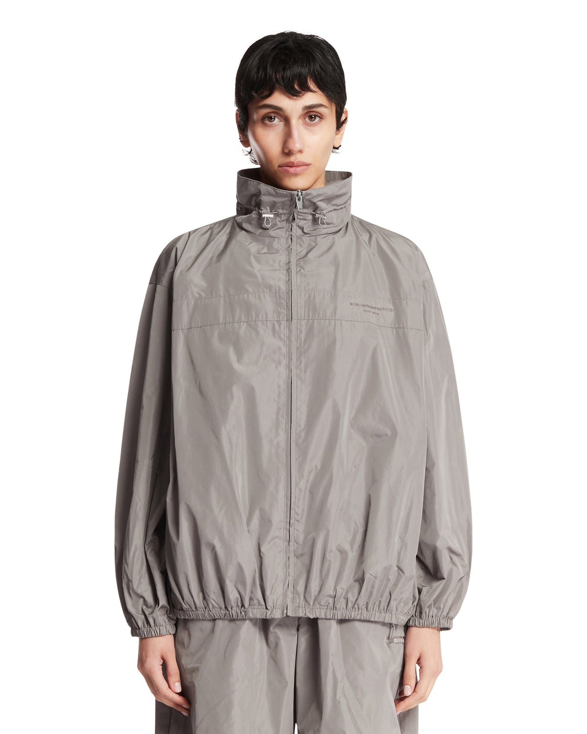Gray Track Jacket | ALEXANDER WANG - Antonia