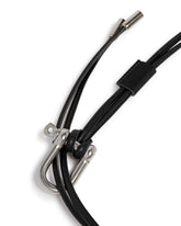 Cintura in Corda Di Pelle Nera - ANCELLM WOMEN | PLP | Antonia