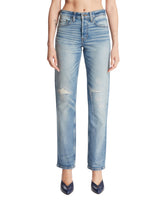 Blue Straight-Leg Jeans - Women's jeans | PLP | Antonia