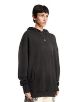 Black Cotton Oversized Sweatshirt | PDP | Antonia