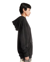 Black Cotton Oversized Sweatshirt | PDP | Antonia
