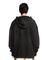 Black Cotton Oversized Sweatshirt | PDP | Antonia