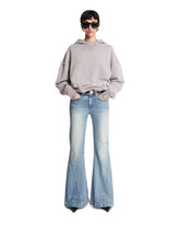 Beige Cotton Oversized Sweatshirt - ANTIK DENIM | PLP | Antonia