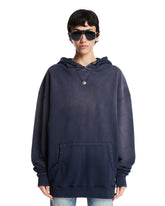 Blue Cotton Oversized Sweatshirt - ANTIK DENIM | PLP | Antonia