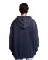 Blue Cotton Oversized Sweatshirt | PDP | Antonia