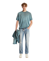Blue Phil Cotton T-Shirt | PDP | Antonia