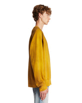 Yellow Cotton Sweatshirt | PDP | Antonia