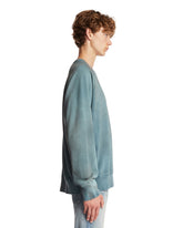 Blue Cotton Sweatshirt | PDP | Antonia