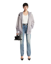 Purple Cotton Zip-Up Sweatshirt - ANTIK DENIM | PLP | Antonia