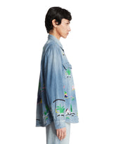 Blue Beck Cactus Western Shirt | PDP | Antonia