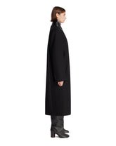 Black Long Wool Coat | PDP | Antonia