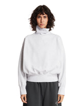 Gray Camelia Cotton Sweatshirt | PDP | Antonia