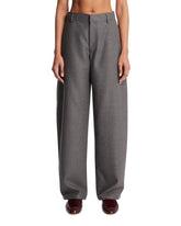 Gray Wool Trousers | PDP | Antonia