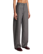 Gray Wool Trousers | PDP | Antonia