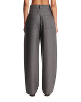 Gray Wool Trousers | PDP | Antonia