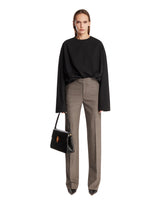 Black Wool Oversized Sweater | PDP | Antonia