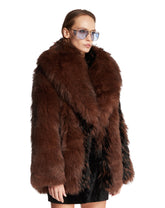 Brown The Fox Faux Fur Coat | PDP | Antonia