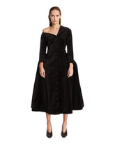 Black Off-the-Shoulder Corset Dress - A.W.A.K.E MODE | PLP | Antonia