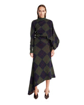 Argyle Knit Dress - A.W.A.K.E MODE | PLP | Antonia