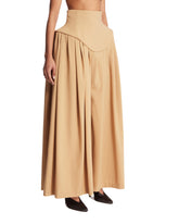 Pantaloni Scultura Beige | PDP | Antonia