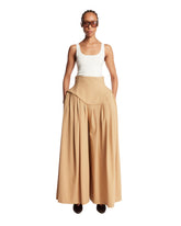 Pantaloni Scultura Beige | PDP | Antonia