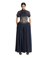 Pantaloni Scultura Blu | PDP | Antonia