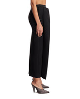 Pantaloni Cropped In Lana Neri | PDP | Antonia
