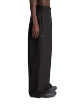 Black Soft-Cut Workwear Trousers | PDP | Antonia
