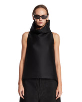 Black High-Neck Top | PDP | Antonia
