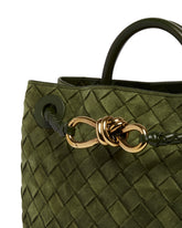 Borsa Andiamo Piccola In Suede Verde | PDP | Antonia
