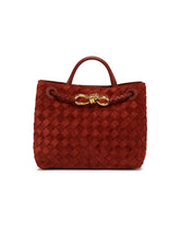 Borsa Andiamo Piccola In Suede Rossa | PDP | Antonia