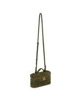 Green Bang Bang Suede Vanity Case | PDP | Antonia