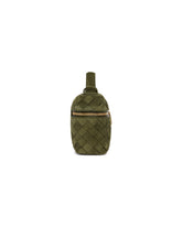 Green Bang Bang Suede Vanity Case | PDP | Antonia