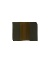 Green Intrecciato Leather Card Holder | PDP | Antonia