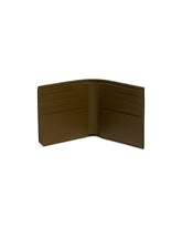 Green Intrecciato Bifold Wallet | PDP | Antonia