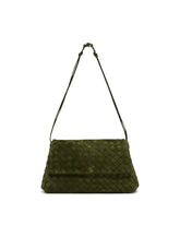 Green Suede Day Clutch | PDP | Antonia