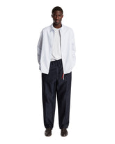 Blue Drawstring Trousers | PDP | Antonia