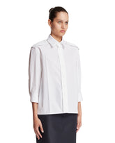 White Cotton Shirt | PDP | Antonia