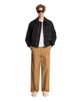 Black Cotton-Blend Bomber Jacket | PDP | Antonia