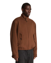 Brown Wool and Cashmere Jacket | PDP | Antonia