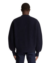Blue Wool and Cashmere Cardigan | PDP | Antonia