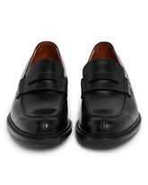 Black Penny College Loafers | PDP | Antonia