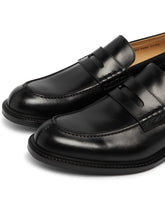 Black Penny College Loafers | PDP | Antonia