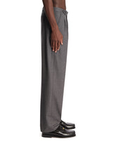 Gray Wool Trousers | PDP | Antonia