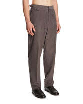 Pantaloni In Cotone Marroni | PDP | Antonia