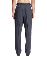 Pantaloni In Cotone Blu | PDP | Antonia