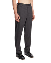Pantaloni In Cotone Grigi | PDP | Antonia