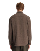 Brown Vagabond Cashmere Overshirt | PDP | Antonia